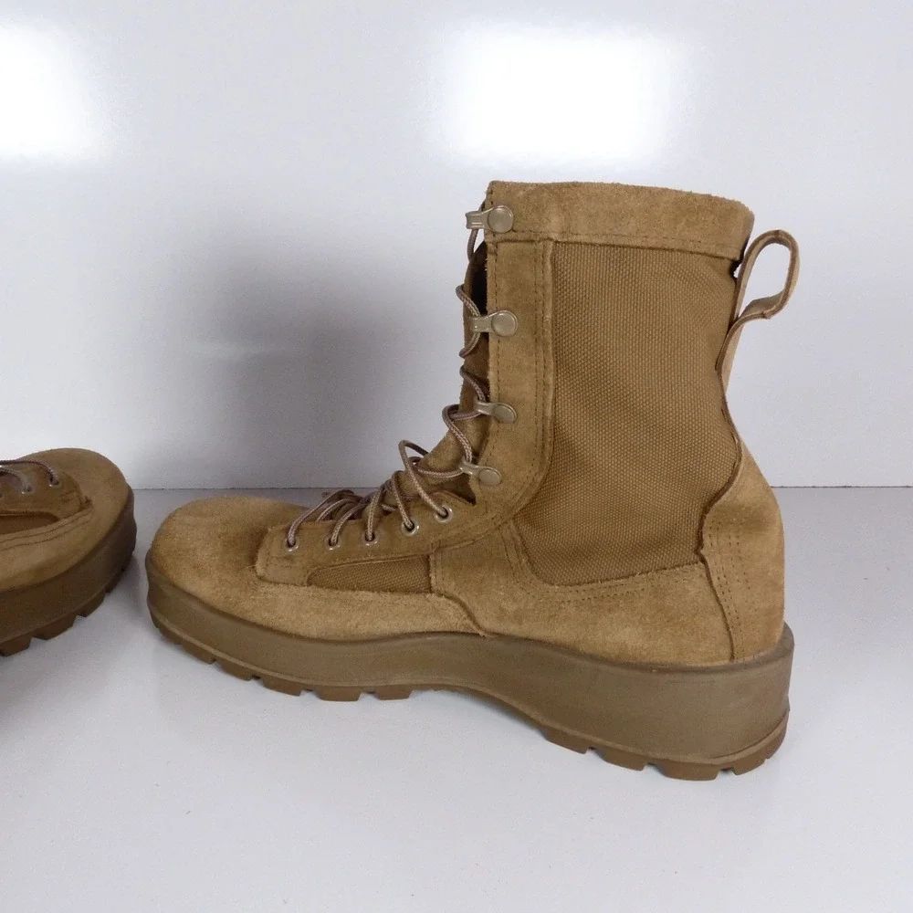 Altama Gore-Tex Combat Boots SPM1C1-12-D-1053 Coyote Brown Size 12R Tan Suede